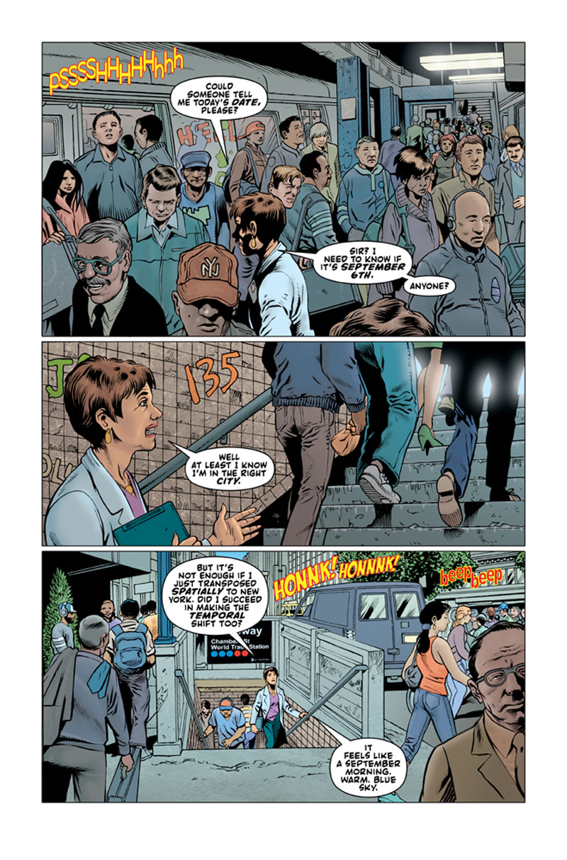 Illustration for article titled The 9/11 "Truther" comic sends you back in time to save the Twin Towers